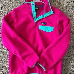 Rare Pink Patagonia Synchilla Snap